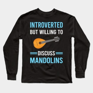 Introverted Mandolin Long Sleeve T-Shirt